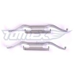TOMEX Brakes  Lisakomplekt, ketaspiduriklotsid TX 43-17