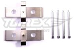 TOMEX Brakes  Lisakomplekt, ketaspiduriklotsid TX 43-77