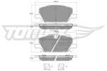 TOMEX Brakes TX 60-49