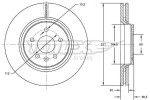 TOMEX Brakes  Piduriketas TX 72-81
