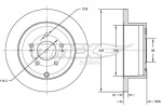 TOMEX Brakes  Piduriketas TX 73-16