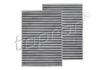 TOPRAN Filtrikomplekt,  salongiõhk EHVP 502 962