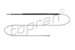 TOPRAN Тросик,  cтояночный тормоз 721 659
