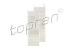 TOPRAN Filtrikomplekt,  salongiõhk EHVP 722 550
