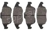 TOPRAN Piduriklotsi komplekt,  ketaspidur EHVP 723 104