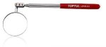 TOPTUL Teleskoopvarrega peegel autoremondiks, pikkus.:283-420mm, peegli diam. 57mm