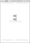 TRISCAN Poltide komplekt,  piduriketas 8105 116011