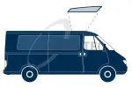 TRUCKTEC AUTOMOTIVE  Прокладка, сдвигаемая панель крыши 02.54.056