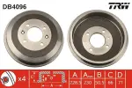 TRW Piduritrummel DB4096