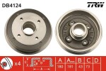 TRW Piduritrummel DB4124