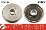 TRW Piduritrummel DB4214