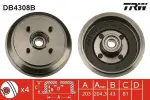 TRW Piduritrummel DB4308B