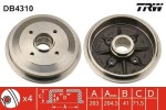 TRW Piduritrummel DB4310