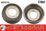 TRW Piduritrummel DB4316