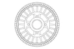 TRW Piduritrummel DB4557MR