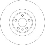 Piduriketas TRW SINGLE DF3951S