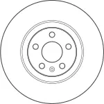 Piduriketas TRW SINGLE DF3959S