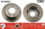 Piduriketas TRW SINGLE DF4088S