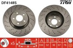 Piduriketas TRW SINGLE DF4148S