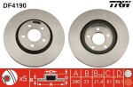 TRW Piduriketas DF4190
