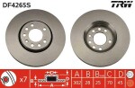Piduriketas TRW SINGLE DF4265S