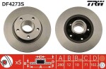 Piduriketas TRW SINGLE DF4273S