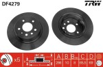 TRW Piduriketas DF4279
