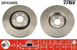 Piduriketas TRW SINGLE DF4340S