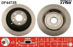 Piduriketas TRW SINGLE DF4472S