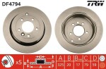 TRW Piduriketas DF4794