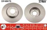 Piduriketas TRW SINGLE DF4867S