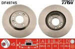 Piduriketas TRW SINGLE DF4974S