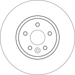 Piduriketas TRW SINGLE DF6565S