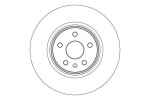 Piduriketas TRW SINGLE DF6585S