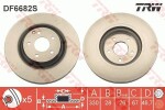 Piduriketas TRW SINGLE DF6682S