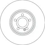 Piduriketas TRW SINGLE DF6896S