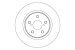 Piduriketas TRW SINGLE DF6916S