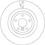 Piduriketas TRW SINGLE DF6969S