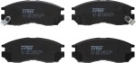 TRW Piduriklotsi komplekt,  ketaspidur GDB1128