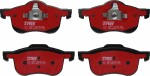 TRW Piduriklotsi komplekt,  ketaspidur DTEC COTEC GDB1388DTE