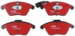 TRW Piduriklotsi komplekt,  ketaspidur DTEC COTEC GDB1550DTE