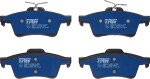 TRW Piduriklotsi komplekt,  ketaspidur ELECTRIC BLUE GDB1621BTE