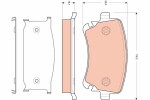 TRW Piduriklotsi komplekt,  ketaspidur GDB1661