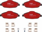 TRW Piduriklotsi komplekt,  ketaspidur DTEC COTEC GDB1761DTE