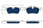 TRW Piduriklotsi komplekt,  ketaspidur ELECTRIC BLUE GDB2063BTE