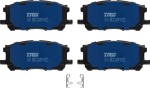 TRW Piduriklotsi komplekt,  ketaspidur ELECTRIC BLUE GDB3338BTE