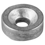 TECNOSEAL TEN00933 / anode tecnoseal (zinc, salt water) brp/evinrude/johnson/omc 2-6/25-225 hp 4t
