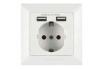 PISTIKUPESA 220V +2X USB