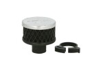 PIPERCROSS TUC9024 / air filter - flange inner diameter: 16 mm, height: 19mm (chrome color)