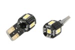 лампа LED, 2шт., W5W, 12V, max. 2,2W, Цвет светлый холодный белый, max. 6000K, цоколь W2.1x9.5d, tüübikinnitus отсутствует - не подходит для использования на дорогах общего пользования, транспортных средств без CAN-bus süsteemita